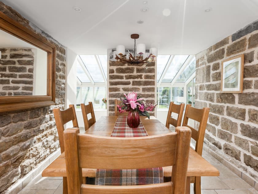 Farmhouse kitchen style dining area | Mulberry Cottage, Harwood Dale, near Scarborough