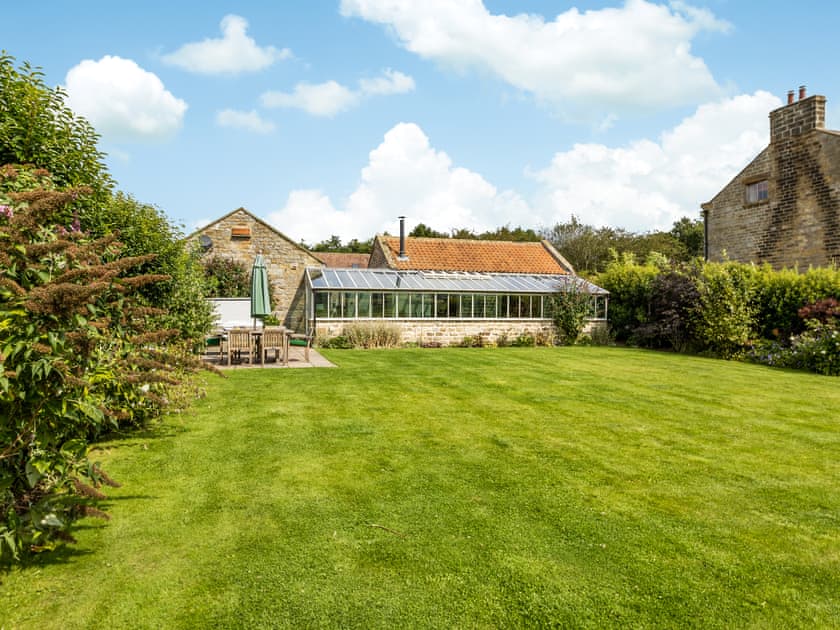 Lovely holiday home with conservatory | Mulberry Cottage, Harwood Dale, near Scarborough