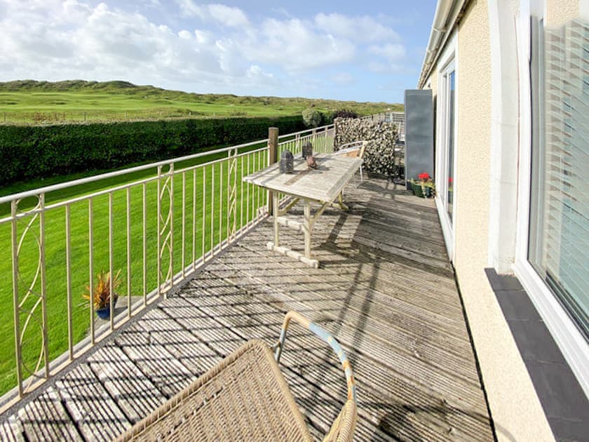 Terrace | Mill Cottage, Aberdyfi