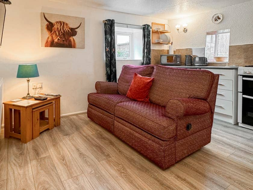 Cosy living area | Cart Cottage - Wayside Farm Cottages, Cloughton, near Scarborough