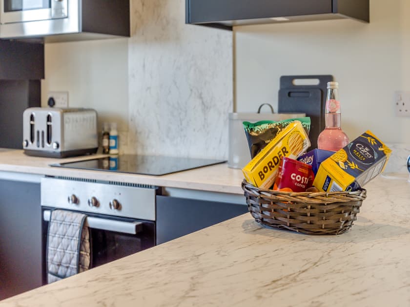 Kitchen | The Caddy’s Lodge - The Drive Cottages, Bamburgh