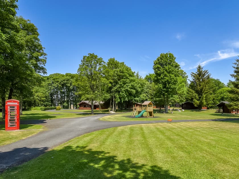 Outdoor area | Willow Lodge, Ingleton