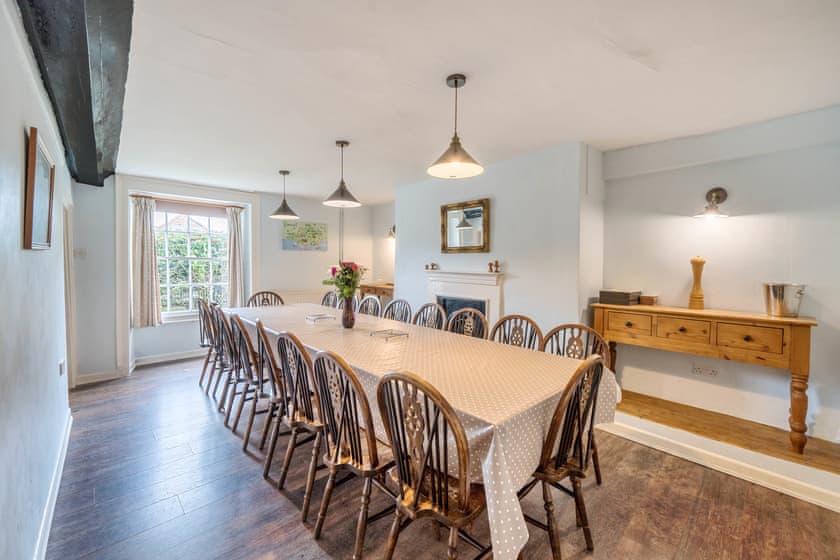Dining room seating 18 | Park Farmhouse, Chideock, near Bridport
