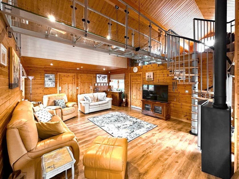 Living area | Wild Grape Lodge, Fritton, near Great Yarmouth