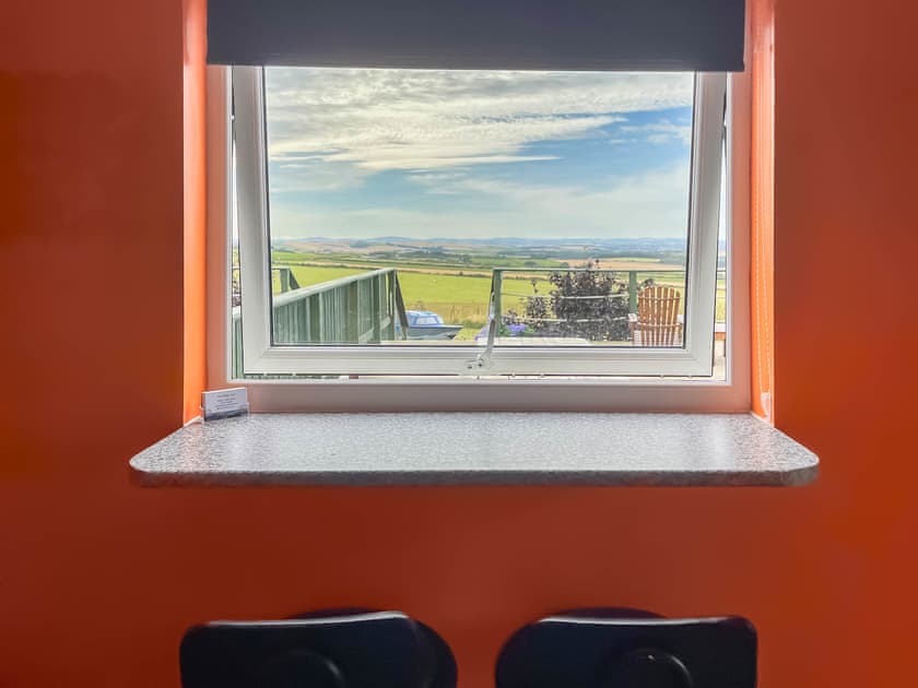 Dining Area | Orange Yurt - Clochforbie Yurts, Fisherie
