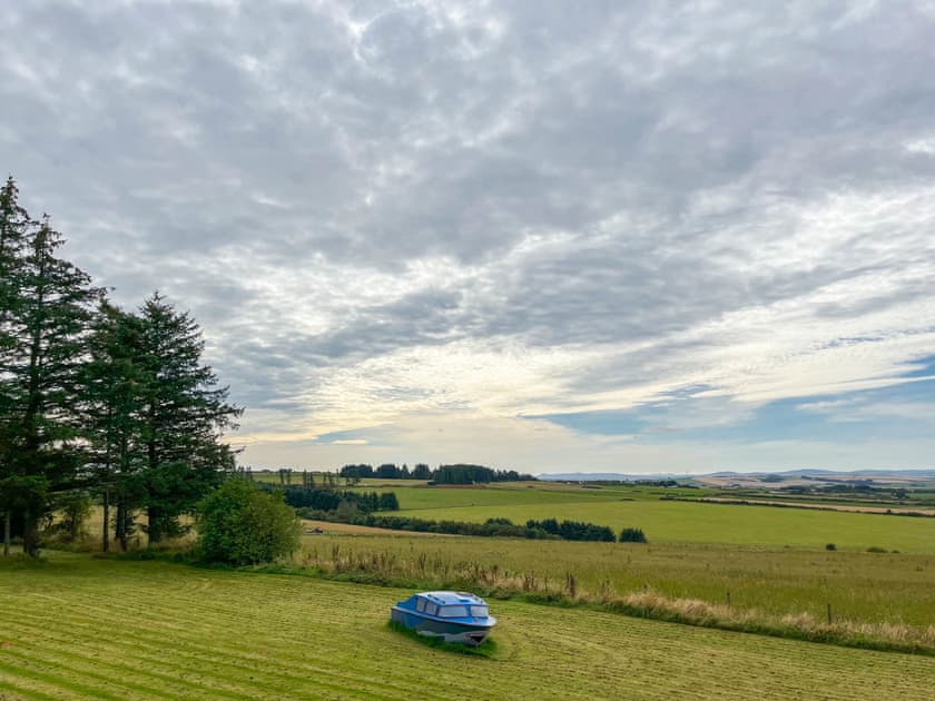 View | Orange Yurt - Clochforbie Yurts, Fisherie