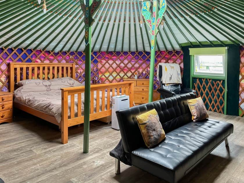 Interior | Green Yurt - Clochforbie Yurts, Fisherie