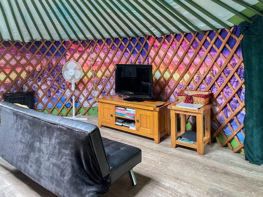 Interior | Green Yurt - Clochforbie Yurts, Fisherie