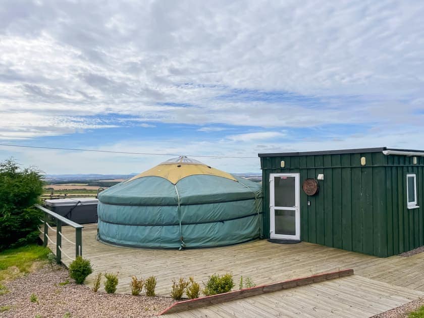 Exterior | Green Yurt - Clochforbie Yurts, Fisherie