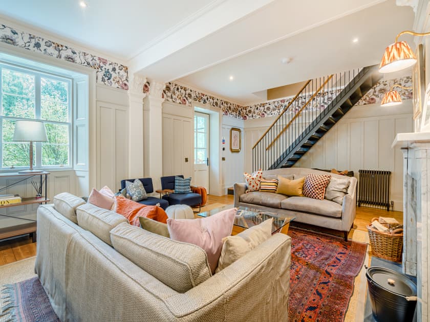 Living area | Baillies Cottage - Croiscrag Lodge, Rannoch, near Pitlochry