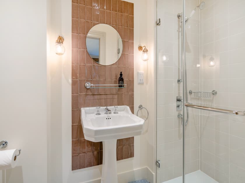 Shower room | Baillies Cottage - Croiscrag Lodge, Rannoch, near Pitlochry