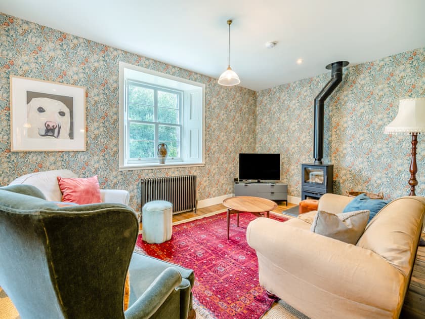 Living area | Wardens Cottage - Croiscrag Lodge, Rannoch, near Pitlochry