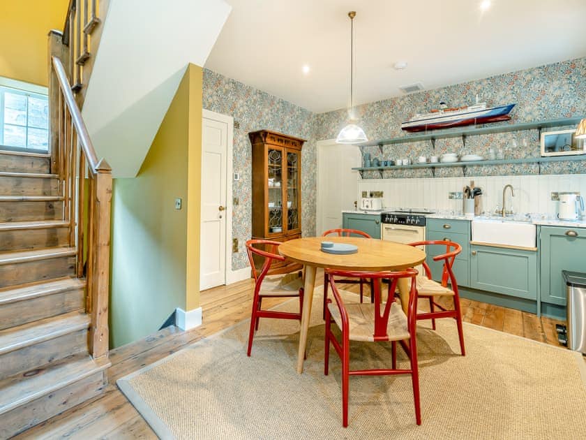 Kitchen/diner | Wardens Cottage - Croiscrag Lodge, Rannoch, near Pitlochry