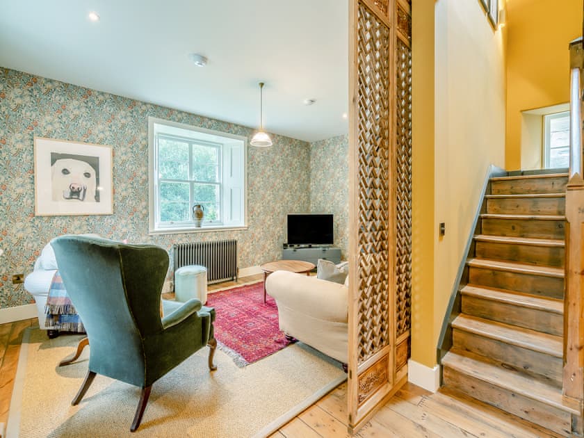 Stairs | Wardens Cottage - Croiscrag Lodge, Rannoch, near Pitlochry