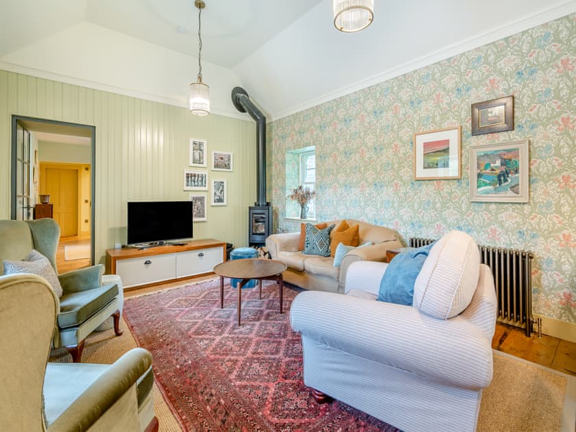 Living room | Cooks Cottage - Croiscrag Lodge, Rannoch, near Pitlochry