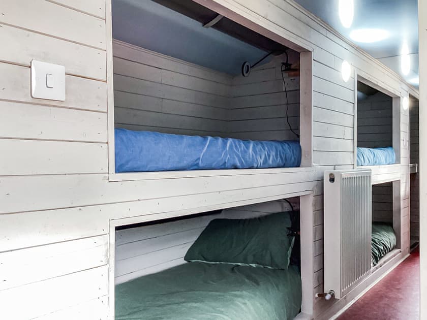 Bedroom | Archie The Double Decker Bus  - Tain Glamping, Tain