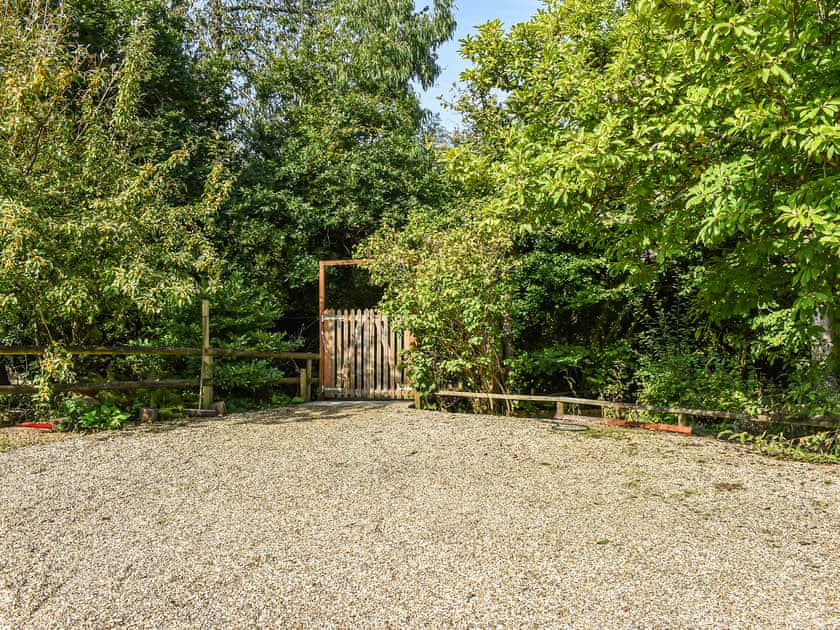 Parking area | The Cottage at Dockens Water, Linwood, near Ringwood