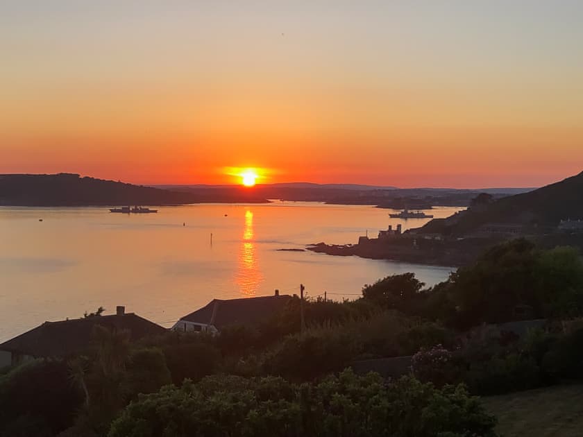 View | Crownhill Bay Garden Suite - Crownhill Bay House, Down Thomas, near Plymouth