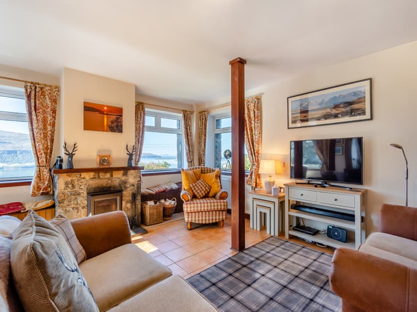 Living area | La Bergerie., Waternish, Isle of Skye
