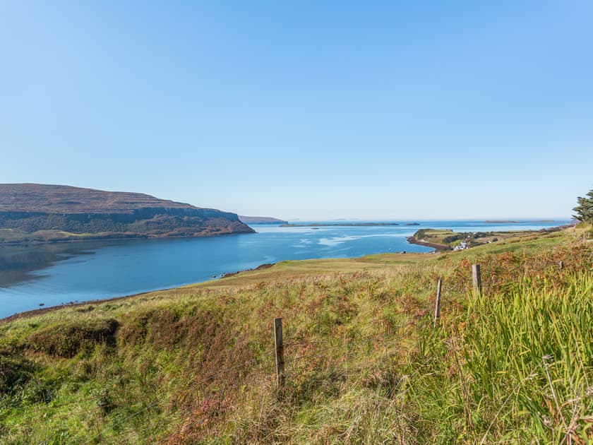 View | La Bergerie., Waternish, Isle of Skye