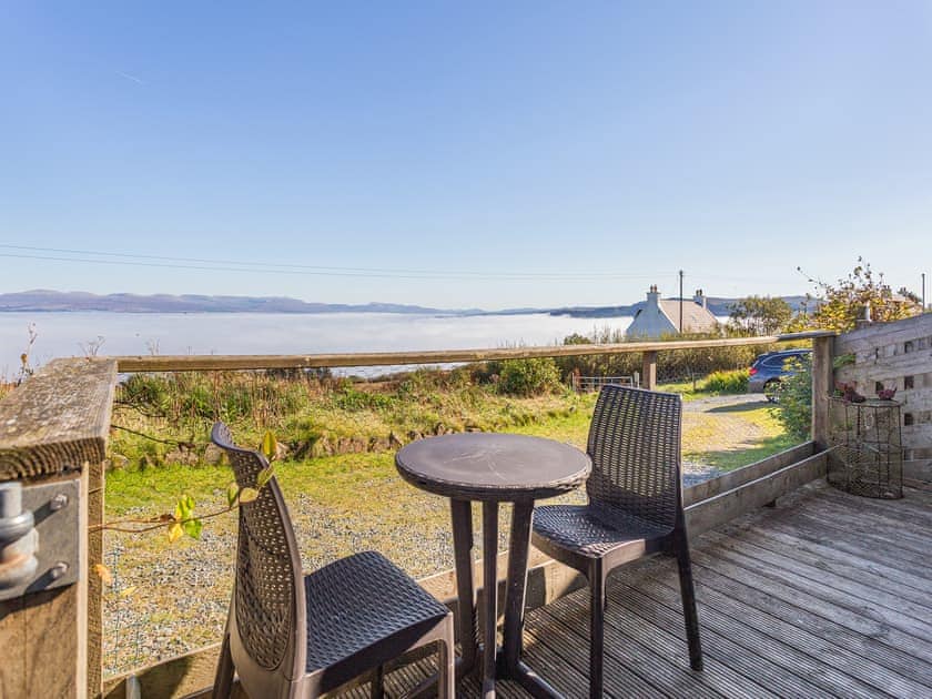 Sitting-out-area | Single Malt Cottage., Geary, Waternish