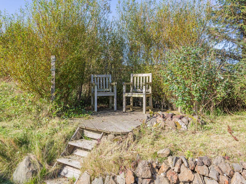 Sitting-out-area | Single Malt Cottage., Geary, Waternish