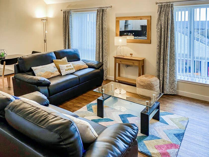 Living area | Gairsay - Shaalder Apartments, Kirkwall