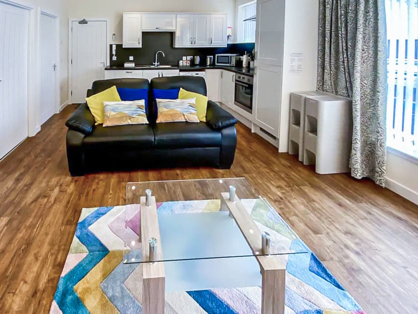 Living area | Muckle Green Holm - Shaalder Apartments, Kirkwall