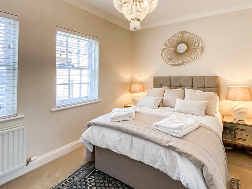 Double bedroom | The Guards Quarters - The Old Court House, Silloth