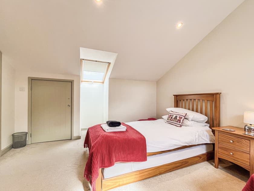 Twin bedroom | Springfields, Dulcote, Wells