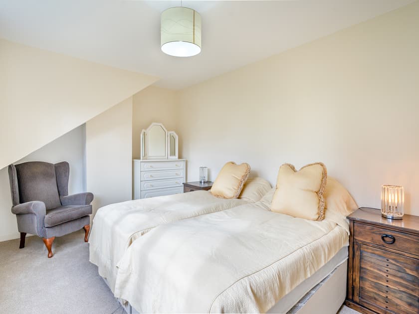 Twin bedroom | The Retreat Cottage - Rudry Retreat, Rudry, Near Cardiff