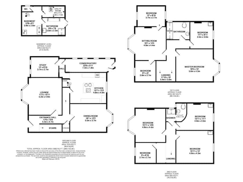 Floor plan | Casa Carlotte House, Lowestoft