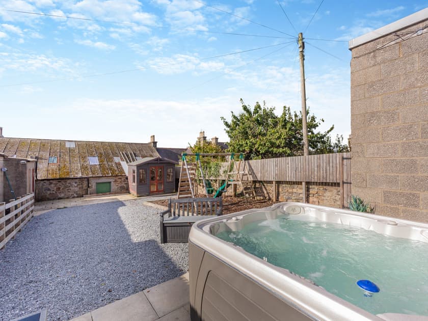 Hot tub | Crannoch Self Catering, Cullen, near Buckie