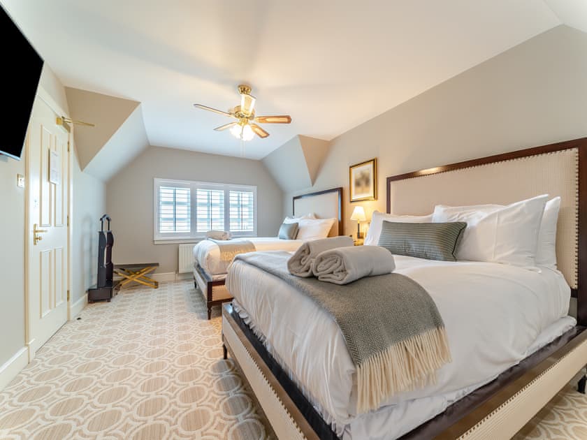 Double bedroom | Royal Dornoch - Lands of Turnberry Cottage, Turnberry