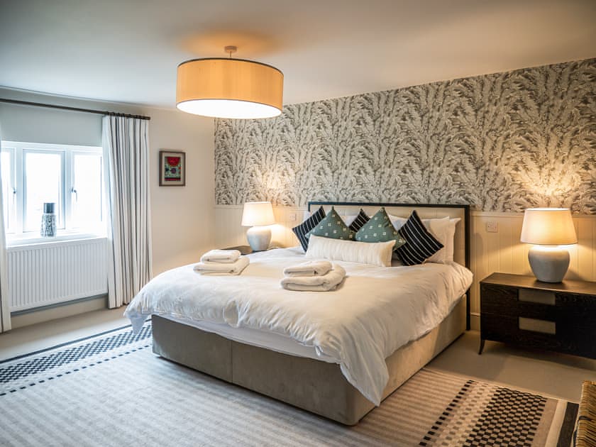 Double bedroom | Teme Valley Lodge - Teme Valley Holidays, Shelsley Beauchamp, near Tenbury Wells