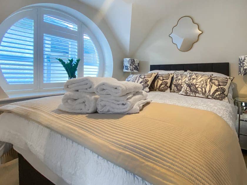 Double bedroom | The Police Station - The Old Court House, Silloth