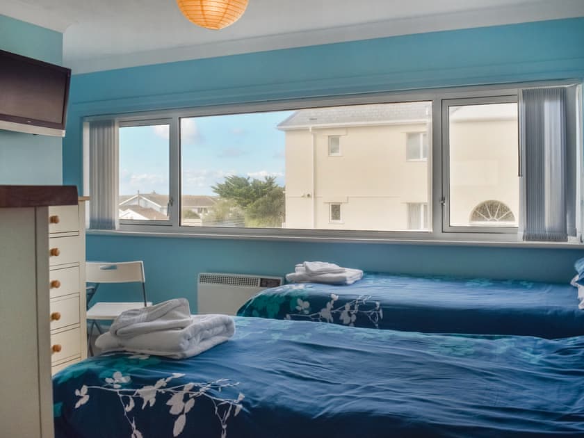 Twin bedroom | Gannel View, Newquay