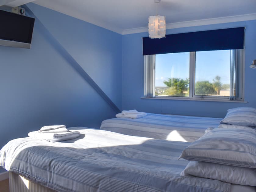 Twin bedroom | Gannel View, Newquay