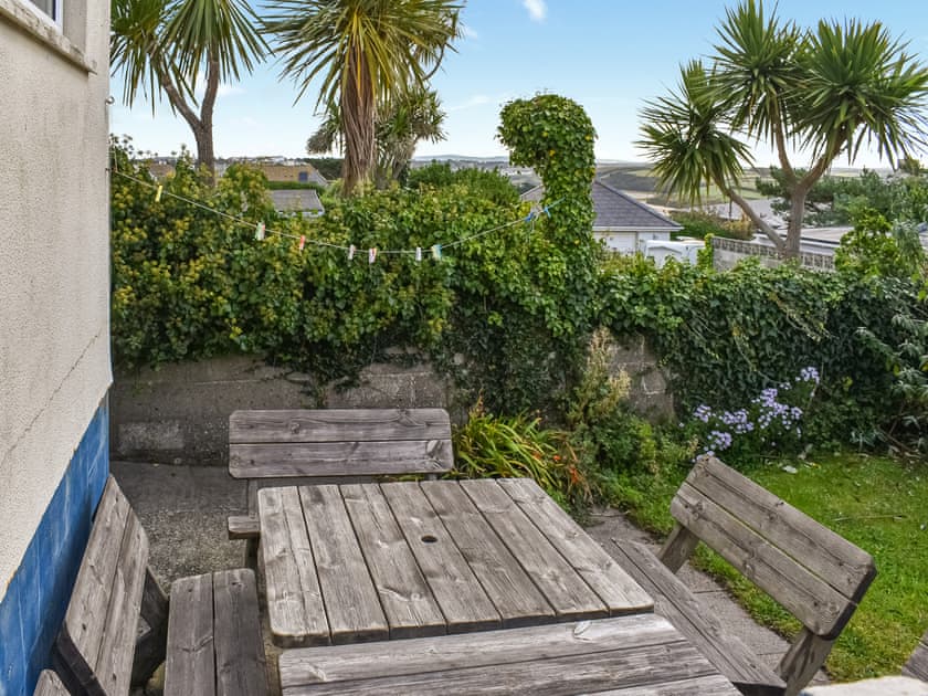 Patio | Gannel View, Newquay