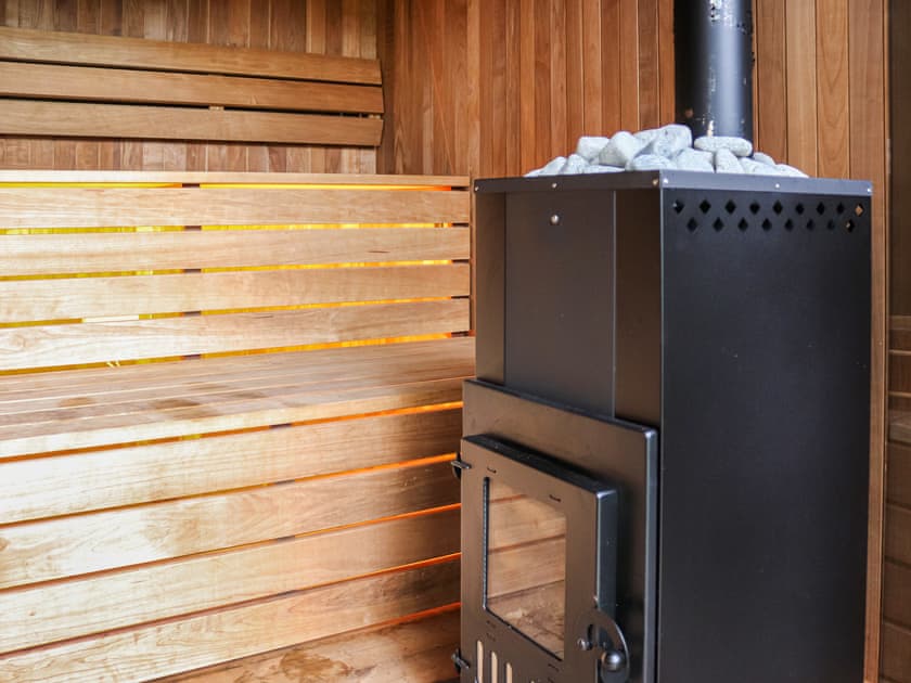 Sauna | Rhiw Goch - Rhiw Goch Cottages, Penrhyndeudraeth, near Porthmadog