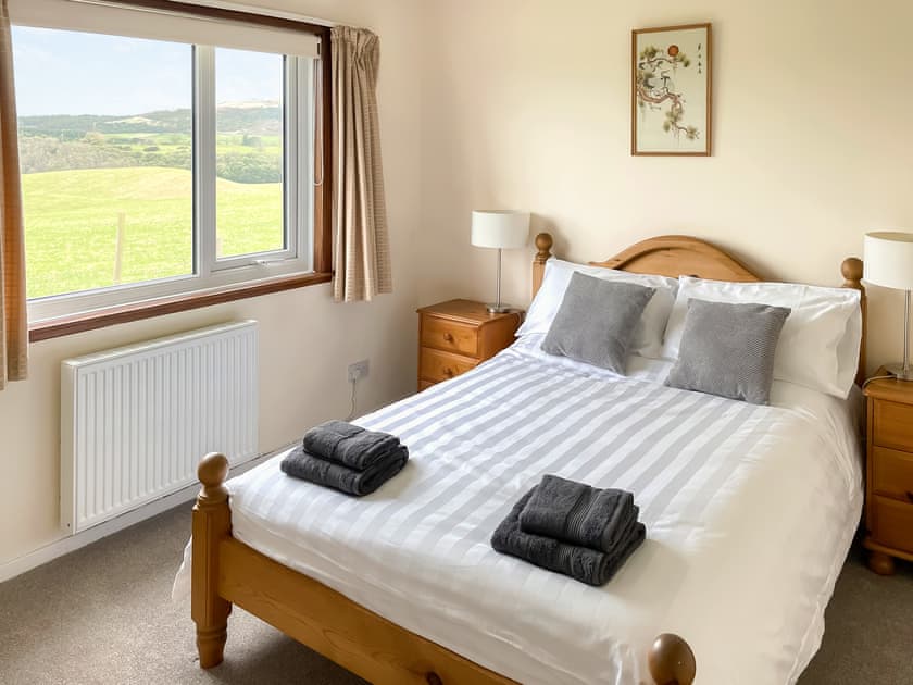 Master bedroom | Crumquhill Bungalow, Ringford, near Castle Douglas