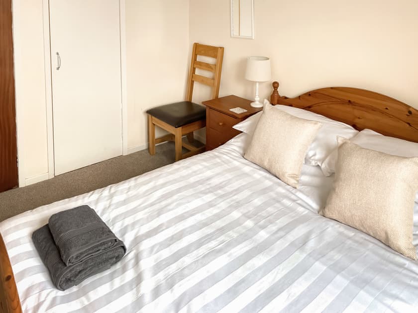 Double bedroom | Crumquhill Bungalow, Ringford, near Castle Douglas