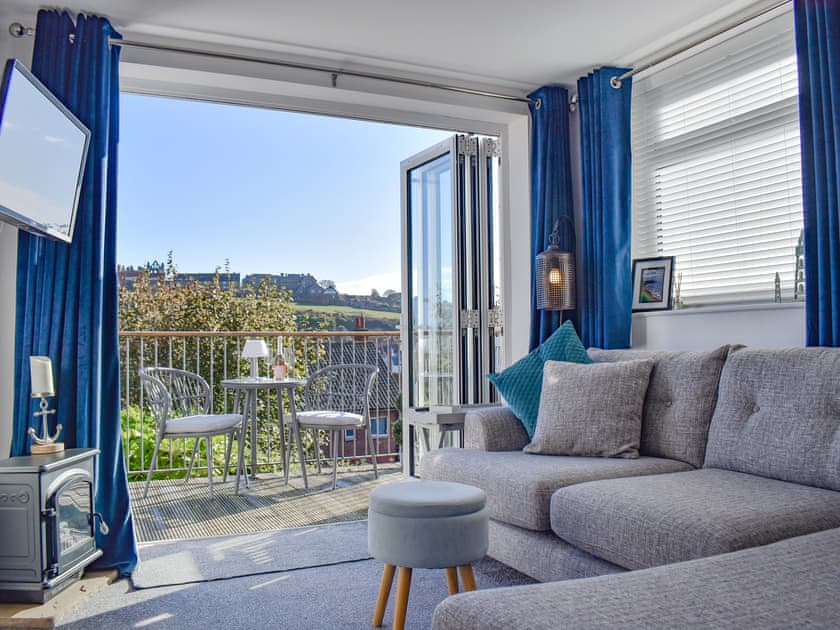 Open plan living space | Balcony Cottage, Whitby