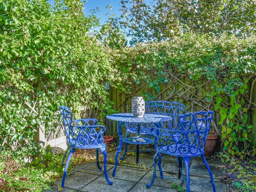 Sitting-out-area | Balcony Cottage, Whitby