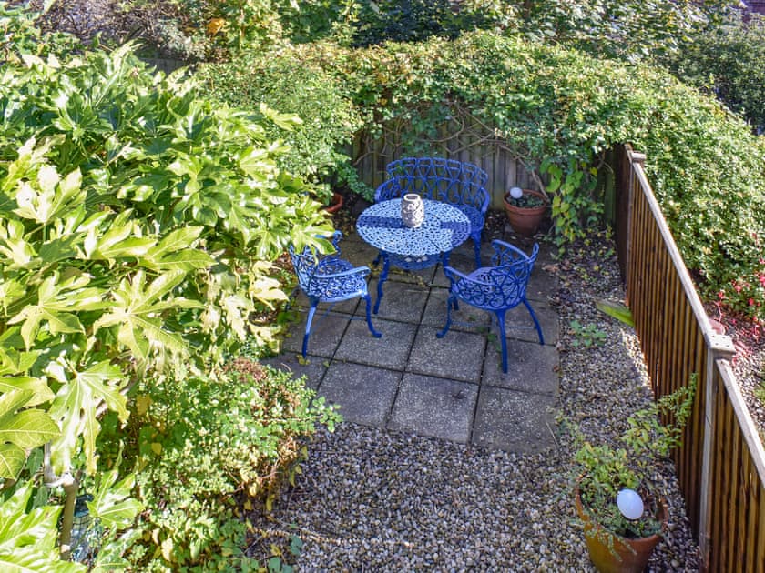 Sitting-out-area | Balcony Cottage, Whitby