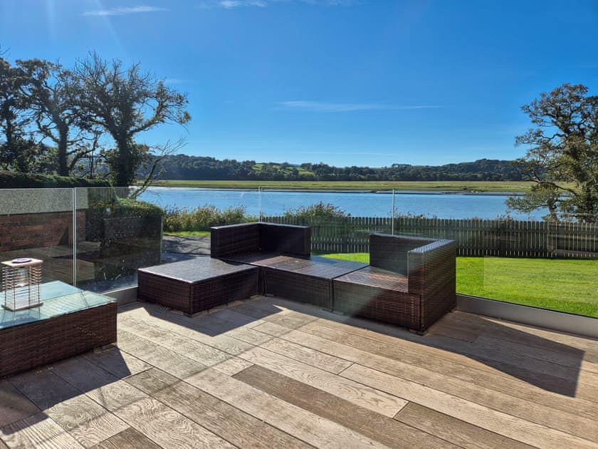 Decking | Gullsway, Glencaple, near Dumfries