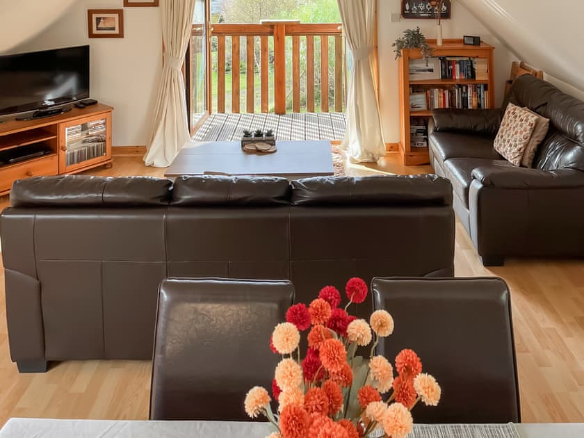 Living room/dining room | Coillessan Lodge, Inverkirkaig