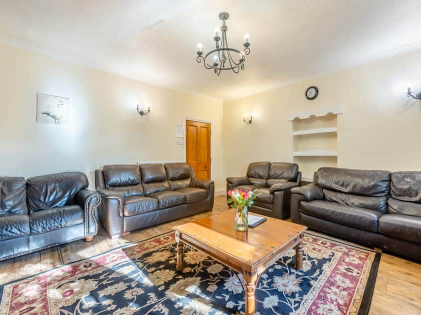 Living room | Sherrill Farmhouse - Sherrill Farm Holiday Cottages, Dunterton, near Tavistock