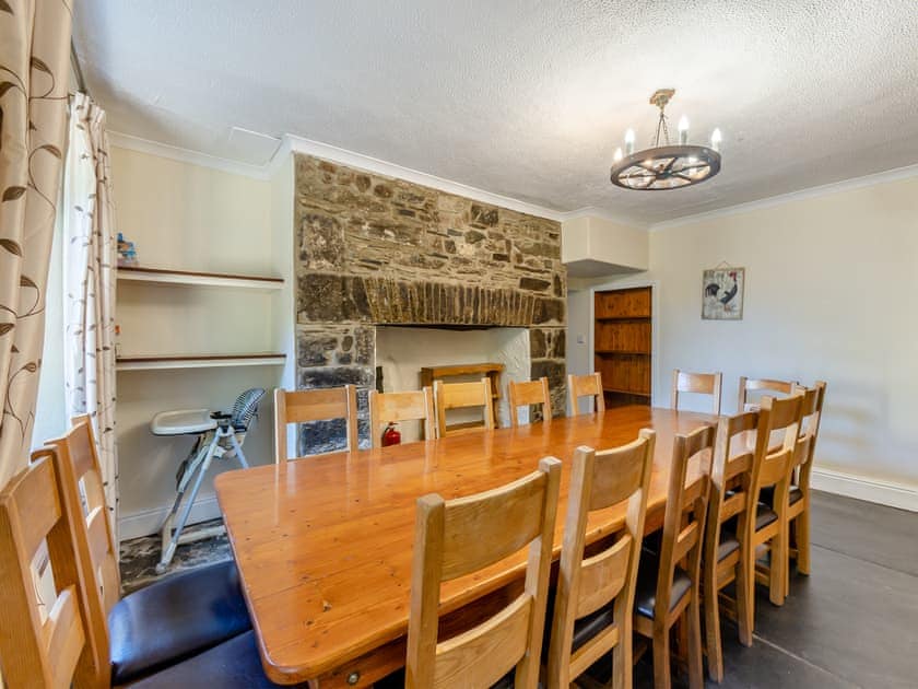Dining room | Sherrill Farmhouse - Sherrill Farm Holiday Cottages, Dunterton, near Tavistock