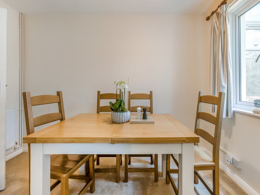 Dining Area | Pine Cottage - Golden Park, Hartland